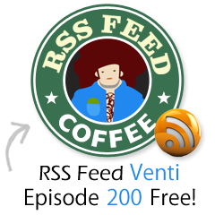 Podcast登録用RSS Feed Venti:200話分の音声データのダウンロードが可能です。欲張りな方はこちらをお勧めします。ストローはお挿ししてもよろしいですか？